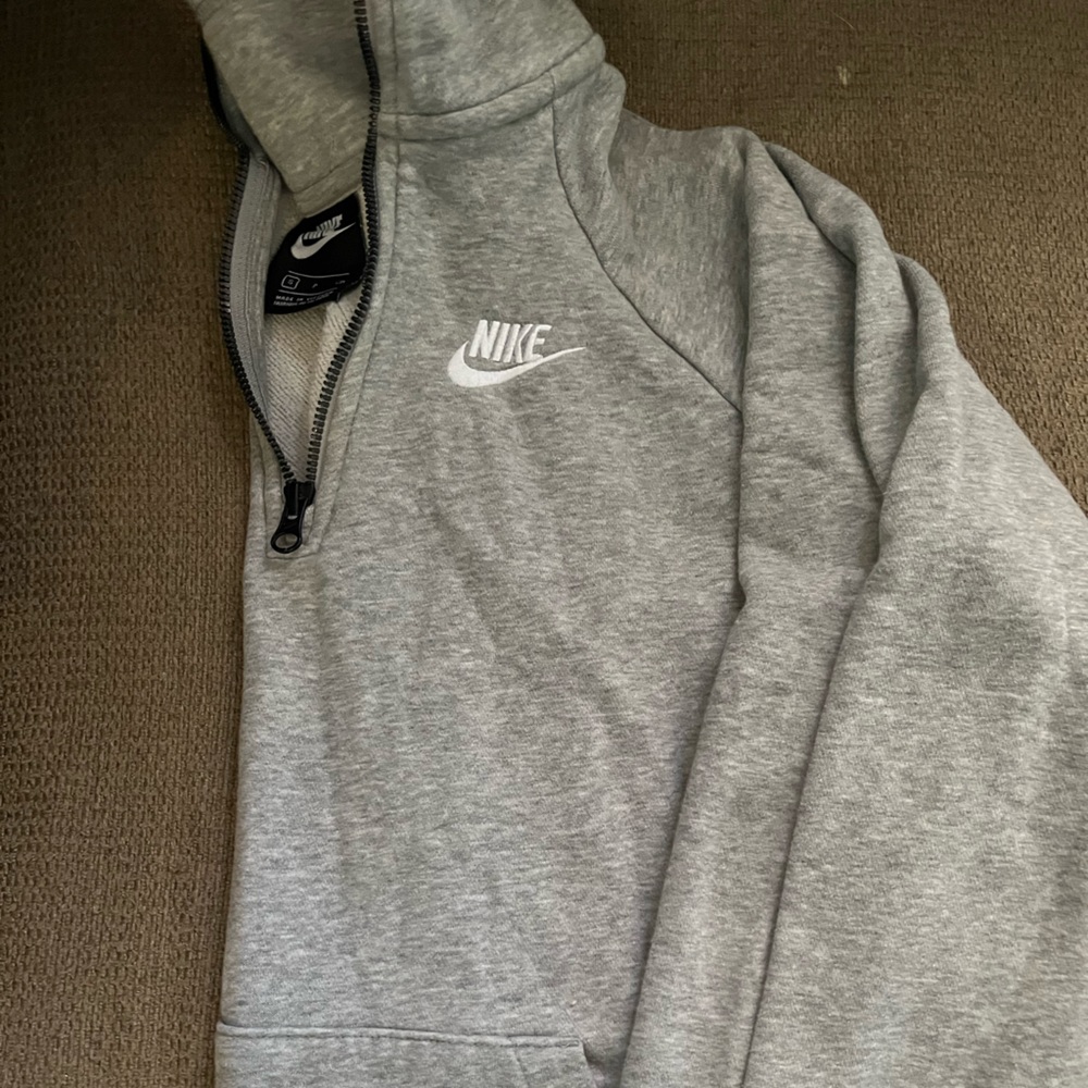Nike 3/4 zip sweatshirt